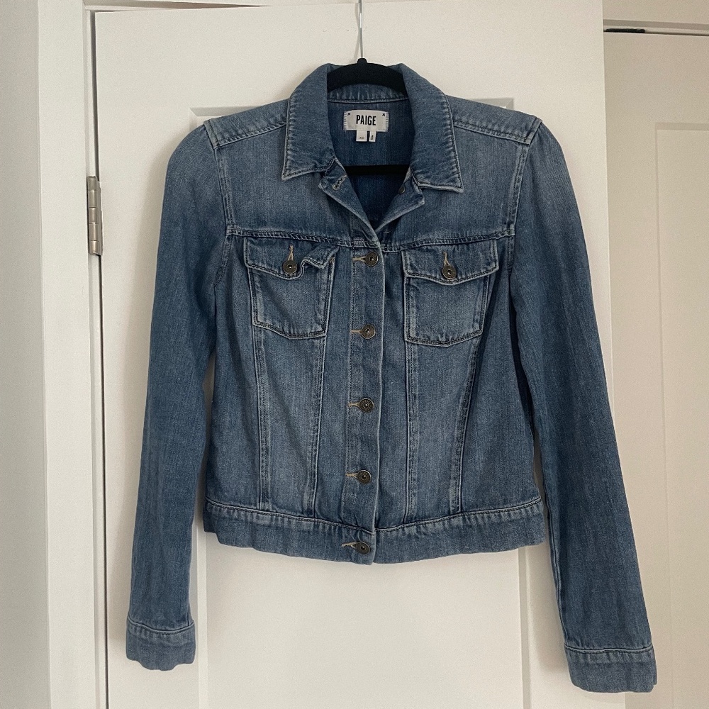 PAIGE Denim Jean Jacket Size XS
